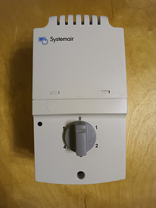 Viieastmeline ühefaasiline kiiruse regulaator Systemair 5000