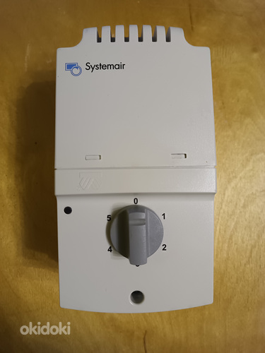 Viieastmeline ühefaasiline kiiruse regulaator Systemair 5000 (foto #1)