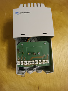 Viieastmeline ühefaasiline kiiruse regulaator Systemair 5000 (3 foto / 3)