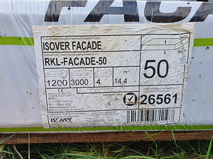 Isover RKL-Facade-50 (3000x1200x50 mm) (4 foto / 4)