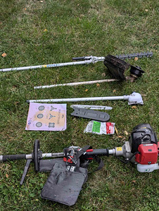 Multifunktsionaalne tööriist Scheppach 4-ühes bensiinimootor (2 foto / 2)