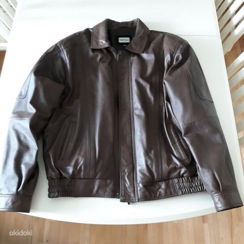 Новая мужская кожаная куртка Friitala 3 XL (фото #1)