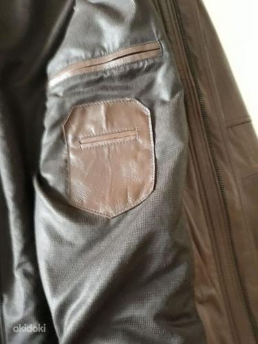 Новая мужская кожаная куртка Friitala 3 XL (фото #5)