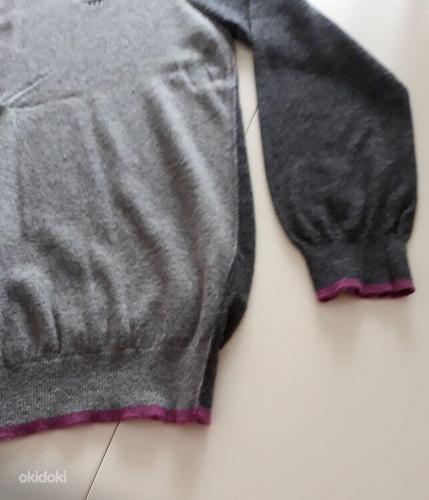 Высококачественный новый мужской свитер из тонкой шерсти 3XL (фото #3)