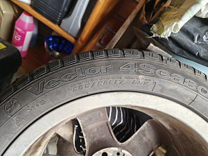 Диски BMW style 142 7x17" 5x120 и GoodYear 205/50/17 (7 фото из 8)