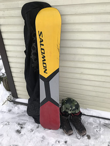 Продам подержанный комплект для сноуборда Salomon! (2 фото из 4)