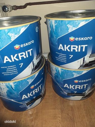 Краска для стен AKRIT7 9,5L (фото #1)