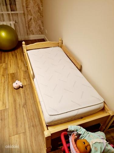 Детская кровать с матрасом (фото #3)