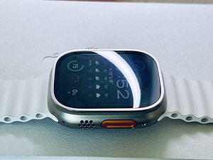Apple Watch Ultra 49mm Titanium White Ocean Band (3 foto / 5)