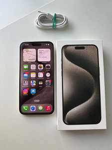 iPhone 15 Pro Max 256GB Natural Titanium (1 foto / 6)