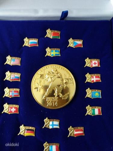 Hokki maailmameistrivõistlused 2014, medal ja märgid (foto #2)