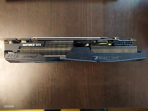 Videokaart ASUS GTX 1080 Ti ROG Strix OC 11GB (2 foto / 3)