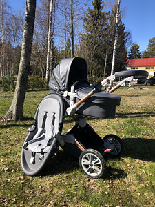 Vanker 2in1 Hot mom/Laste jalutuskäru (2 foto / 3)