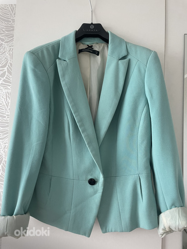 Мятного цвета пиджак Reserved (фото #1)