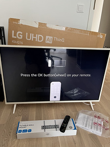 LG TV UHD 43'' UQ76 (AI ThinQ) (2 foto / 8)