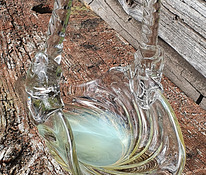 Tarbeklaasi helerohelise põhjaga korv Mihhail Mišalagin