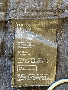 H&M viigipüksid meestele, suurus EUR 50 (Slim fit) (5 foto / 6)