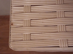 Pesukast, vintage, nõukaaegne/plastikpunutis (6 foto / 6)