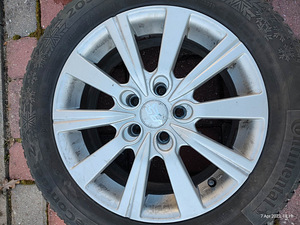 16" RS Continental 205/60/16 IceContact 2 rehvidega (3 foto / 9)