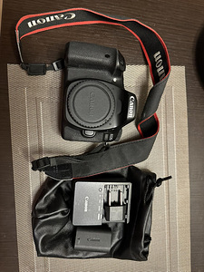 Canon EOS 80d + aku + laadija (1 foto / 6)