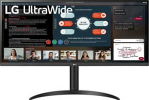 Монитор LG Ultrawide 34", IPS, 2560x1080, 75 Гц, 21:9 (2 фото из 2)