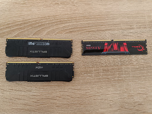 RAM DDR4 16GB(2x8GB) & 8GB (1 foto / 1)