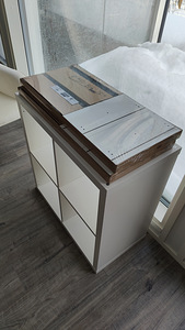 Ikea Kallax riiulimoodul + 2 komplekti sahtleid (1 foto / 4)