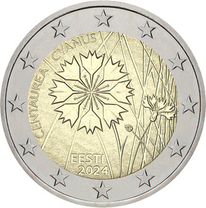 2 Euro rukkilill
