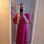 Розовое шелковое платье H&M размер 38 (фото #2)