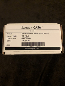 SWEGON CASA SC 10 smart control paneel (2 foto / 2)
