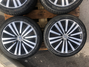 VW ORIG. 17" VALUVELJED+SUVEREHVID 5x112 (3 foto / 5)