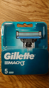 Gillette mach3 terad 5tk (1 foto / 1)