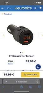 Fm transmitter Kenner (1 foto / 1)