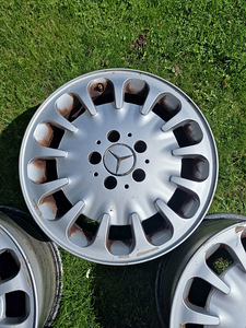 Mercedes алюминиевые диски r16 5x112 4шт (3 фото из 7)