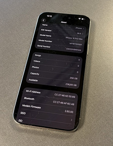 iPhone 16 Pro Max 256GB Natural Titanium (3 фото из 4)