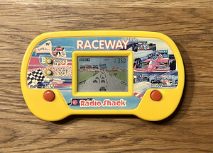 Vintage LCD taskumäng – Radio Shack RACEWAY Täielikul