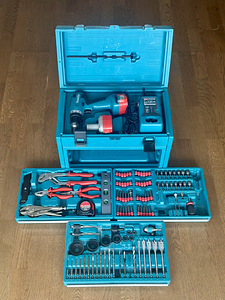 Makita tööriistakohver + akutrell (55 €) (2 foto / 6)