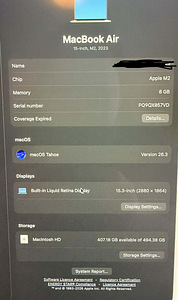 Macbook Air M2, 15-inch (3 foto / 7)