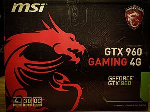MSI GTX 960 ИГРОВАЯ 4 ГБ (4 фото из 4)