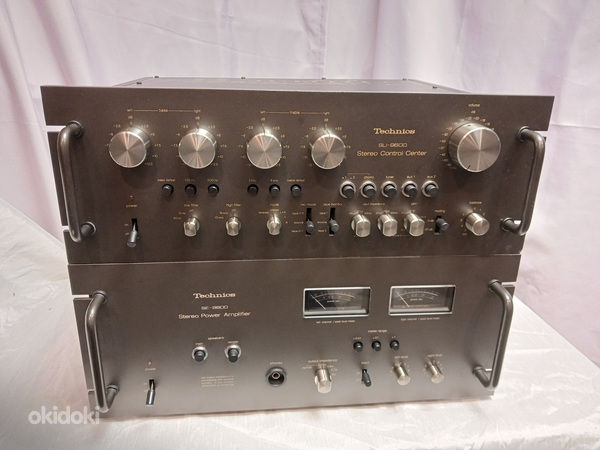 Technics SU-9600+SE-9600/ Technics SE-A5+SU-A6 усилитель