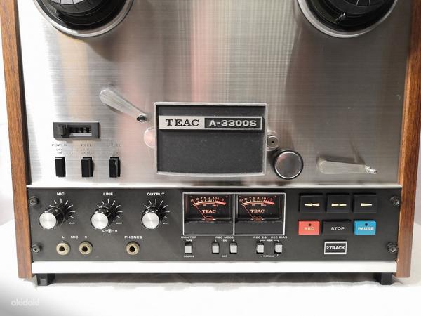 TEAC A-3300S двухдорожечный ленточный магнитофон (фото #2)