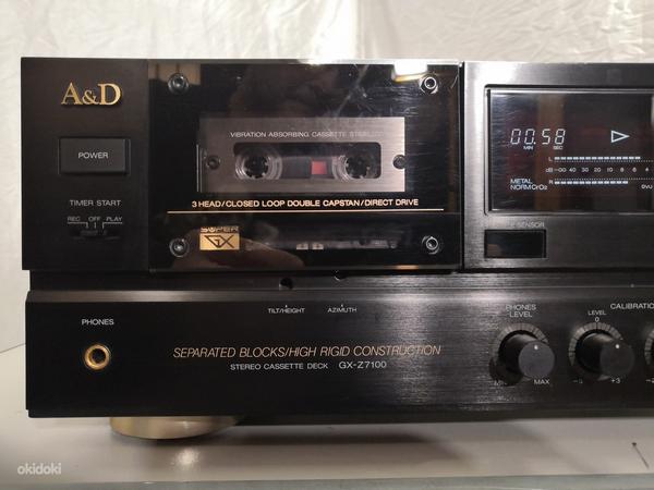 A&D GX-Z7100 (Akai GX-95) трехголовочная кассетная дека (фото #2)