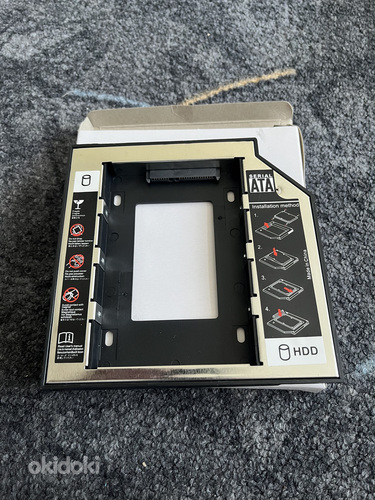 Adapter HDD, SSD jaoks sülearvutisse.
