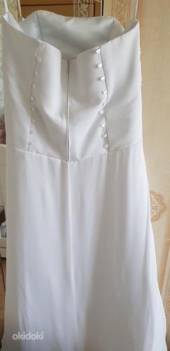 Свадебное платье с ручной вышивкой (фото #3)