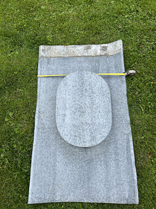 Plekist katuseluuk / plekkkatuse luuk 125cm x 75cm (4 foto / 5)