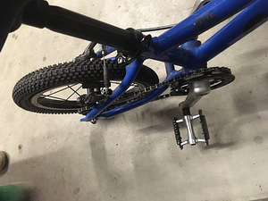 Laste jälgratas KUbike - ÜLIKERGE! (ainult 5 kg) 14" (6 foto / 6)