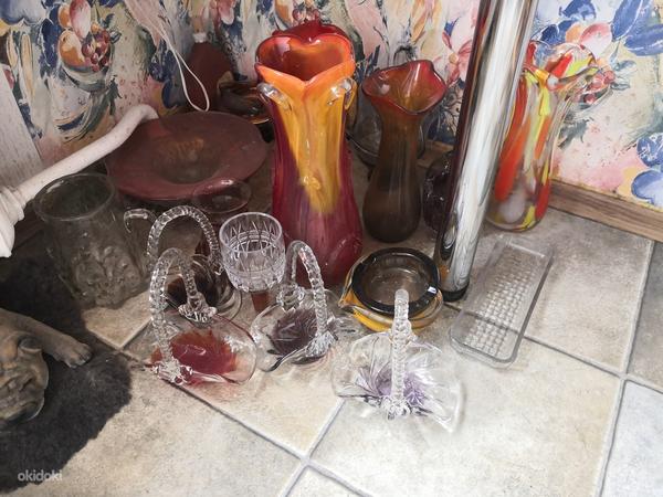 Tarbeklaas стеклянные вазы и т.д.! Целые! (фото #1)