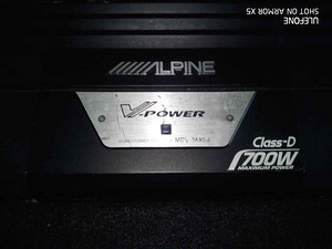 Акустическая система Alpine 700W (2 фото из 3)