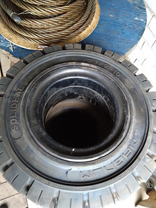 Tõstuk täiskummrehvid 4x uued 23x9-10 (3 foto / 3)