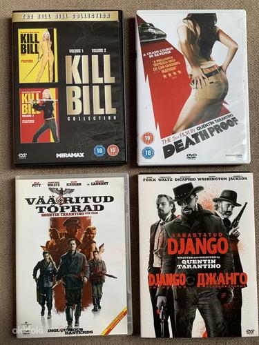 Q.Tarantino filmid DVD 4tk (foto #1)
